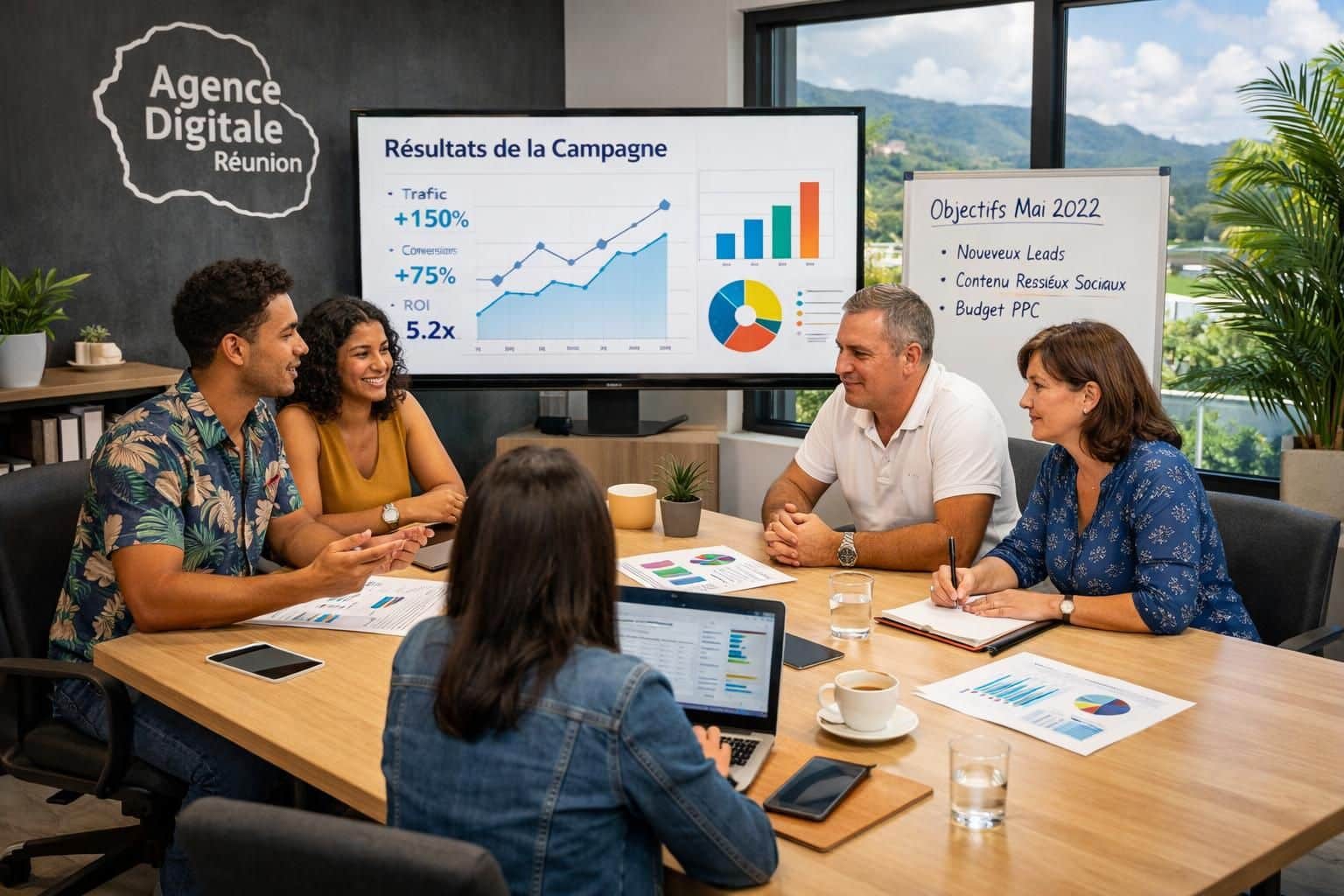 découvrez comment une agence marketing à la réunion peut optimiser vos campagnes digitales pour maximiser votre visibilité et votre retour sur investissement.